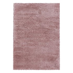 Hoogpolig vloerkleed - Fuzzy Roze - product