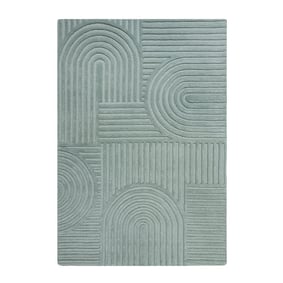 Modern vloerkleed - Solacio Zen Blauw/Groen - product