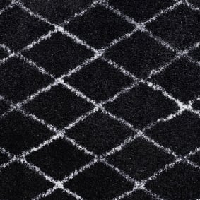 Wasbare deurmat - Mansion Berber Zwart - product