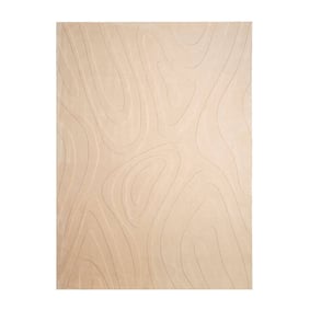 Scandinavisch vloerkleed - Charm Shapes Beige - product