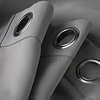 Luxe Verduisterende Gordijnen - Zilver grijs - Ringen - thumbnail 3