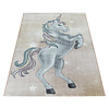 Kindervloerkleed Unicorn - Fleurtje Geel - thumbnail 2