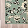 Vintage vloerkleed - Wonder Patchwork Groen/Zwart - thumbnail 4