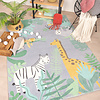 Kindervloerkleed - Jungle Giraffe Multicolor - thumbnail