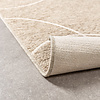 Rond modern buitenkleed - Porto Lines Creme - thumbnail 7