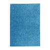 Hoogpolig vloerkleed - Solid Turquoise - thumbnail 1