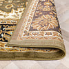 Perzisch tapijt - Rezah Medaillon Olijfgroen - thumbnail 5