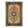 Perzisch tapijt - Rezah Medaillon Bruin - thumbnail 1