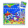 Foam puzzelmat - Max Ocean Multicolor - thumbnail