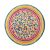 Rond kleurrijk kindervloerkleed - Radiso Spot Multicolor - thumbnail 1