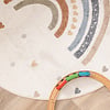 Rond wasbaar kindervloerkleed - Ravi Rainbow Multicolor - thumbnail 2