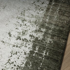 Abstract vloerkleed - Rusty Green