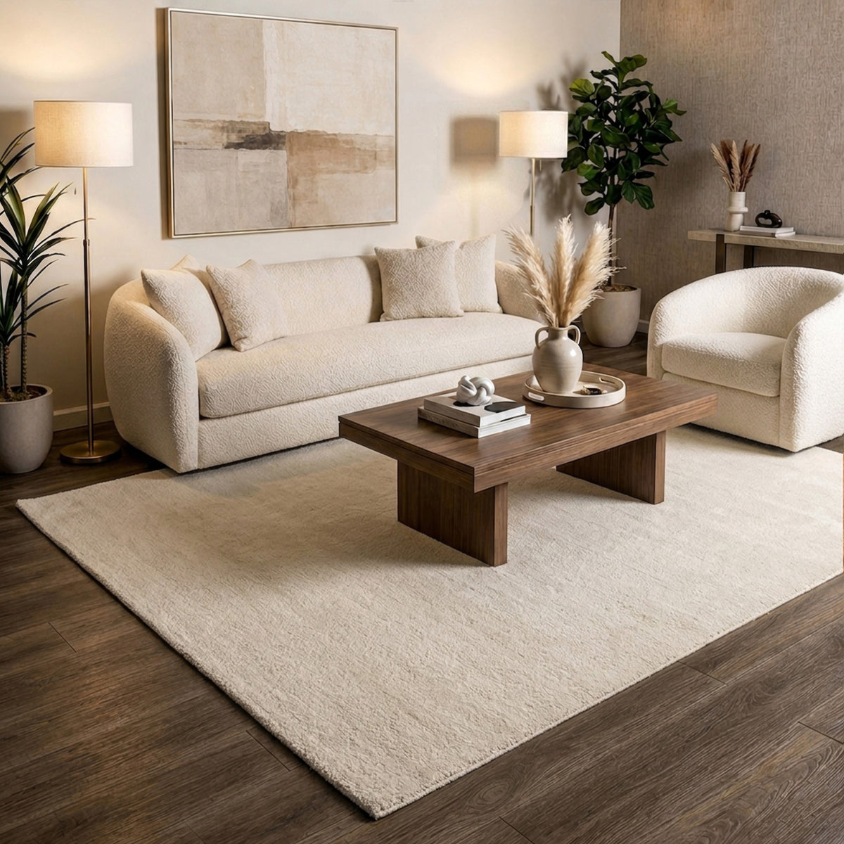 Berber vloerkleed - Aicha Beige