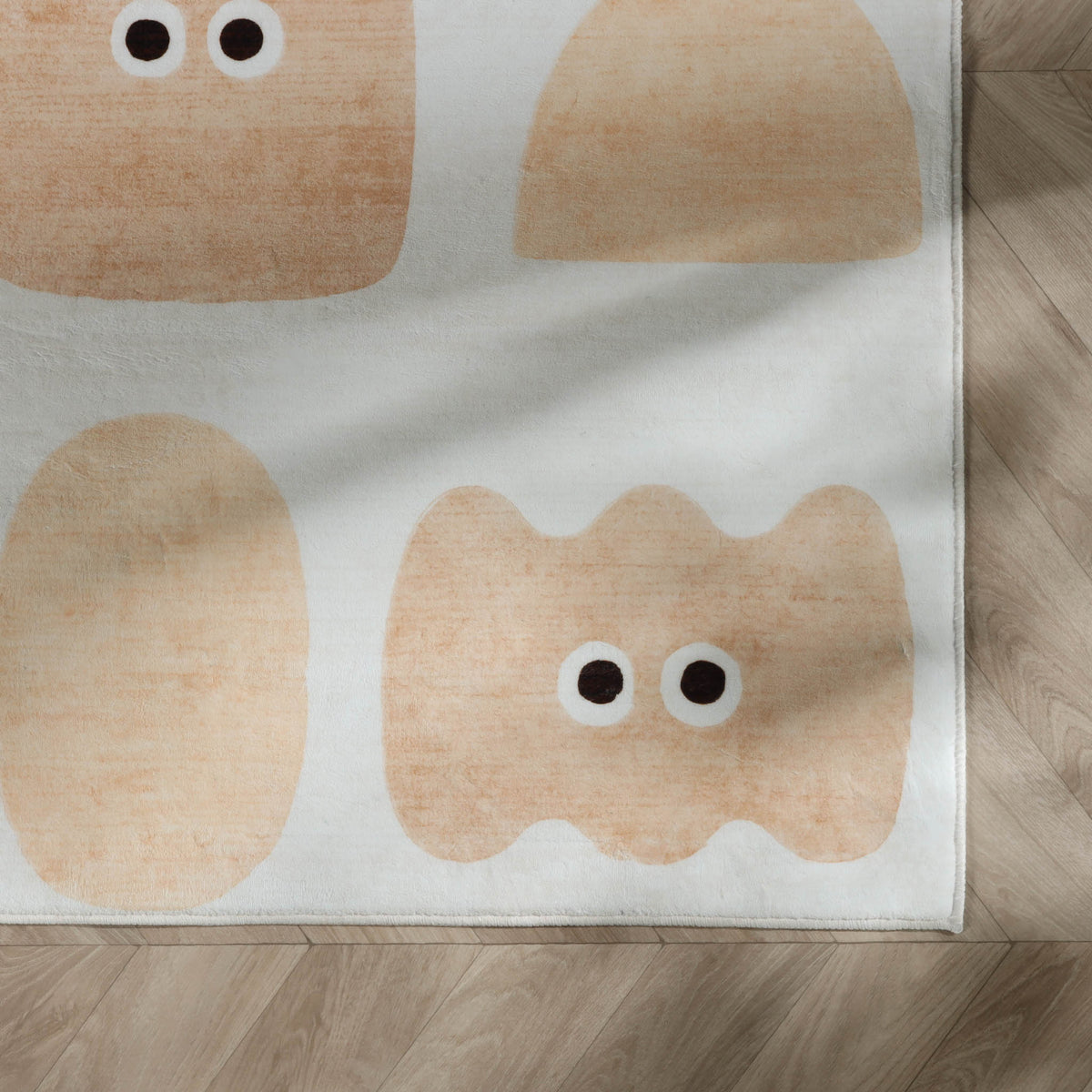 Tapis pour chambre d'enfant - Pip Shapes Beige
