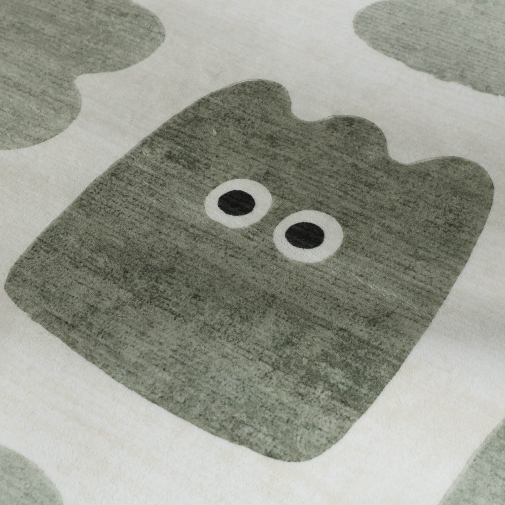 Kinderkamer vloerkleed - Pip Shapes Groen