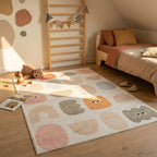 Kinderkamer vloerkleed - Pip Shapes Multicolor