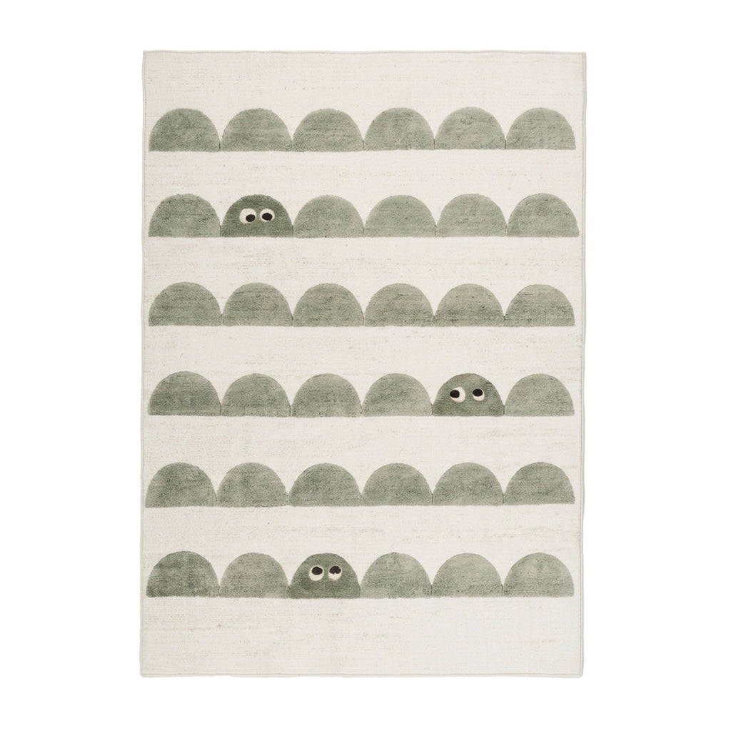 Tapis pour chambre d'enfant - Pip Stripes Vert