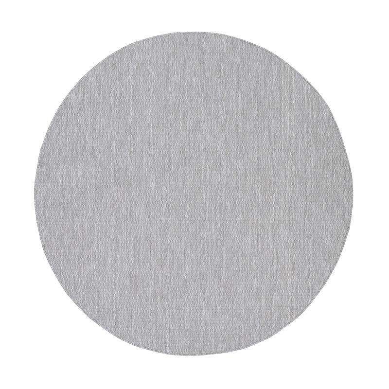 Tapis d'extérieur rond - Costa Gris