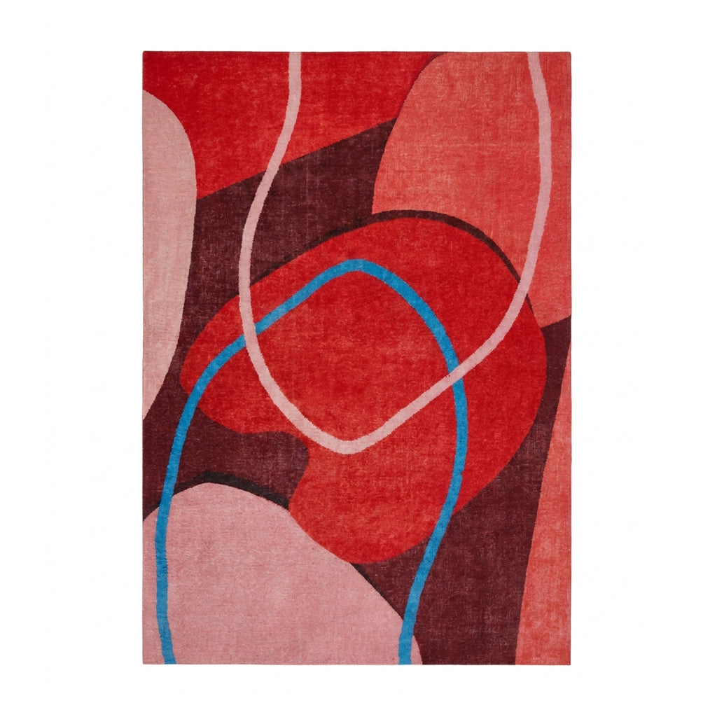 Design vloerkleed - Rooted Multicolor