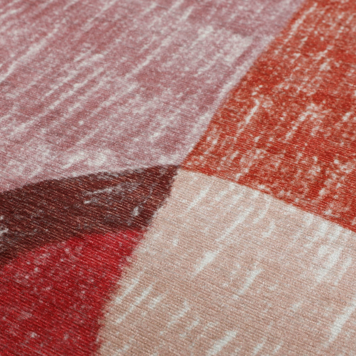 Tapis design - Rooted Rouge/Rose