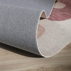 Tapis design - Rooted Rouge/Rose