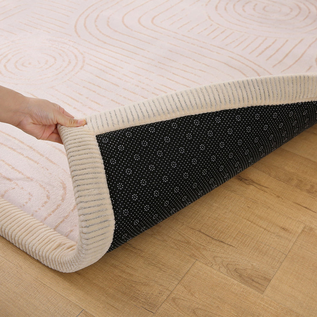 Zachte XL speelmat - Ozzy Lines Roze