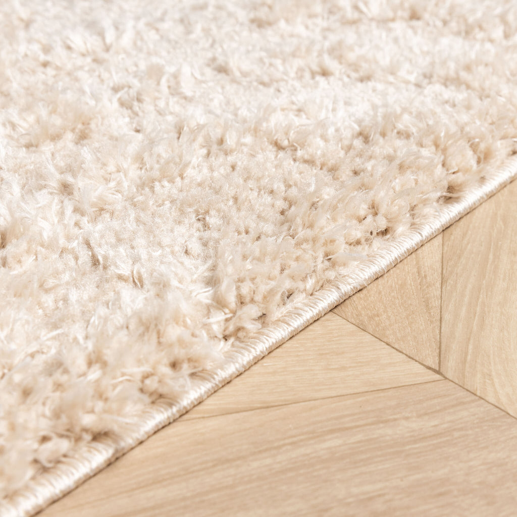 Round Scandinavian rug - Lova Arches Beige