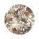 Round Floral Floor Rug - Anaheim 4248
