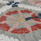 In- & Outdoor rug - Plazo Flora Grey