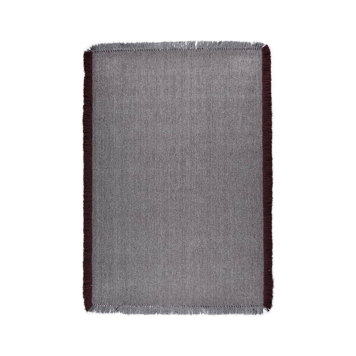 Wool Area Rug - Quentin Blue/Burgundy