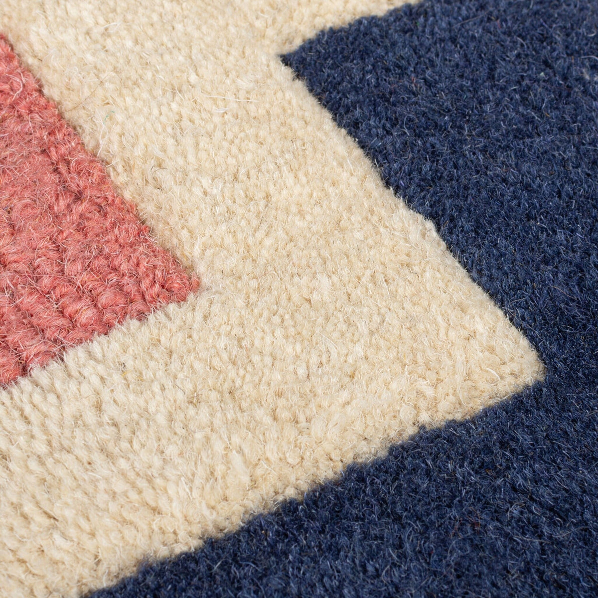 Retro Floor Rug - Ryano Blocks Multicolor