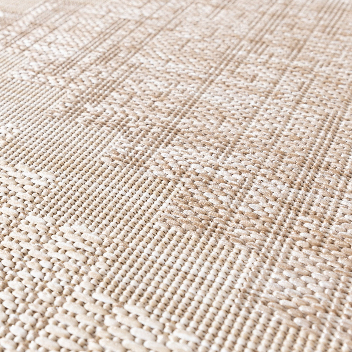 Jute Outdoor Rug - Atlas Diamond Brown/Cream