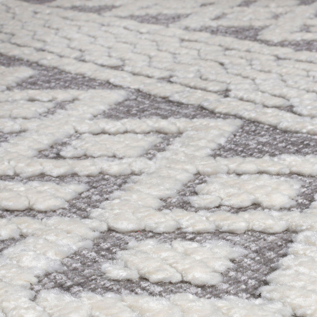 Washable floor rug - Galeo Jhansi Grey