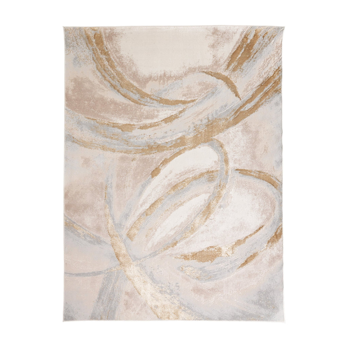 Marble Rug - Leonore Cotto Cream/Brown