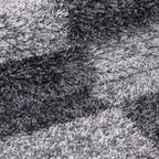 High pile floor rug - Gala Grey