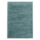 High-pile Floor Rug - Softy Blue/Green