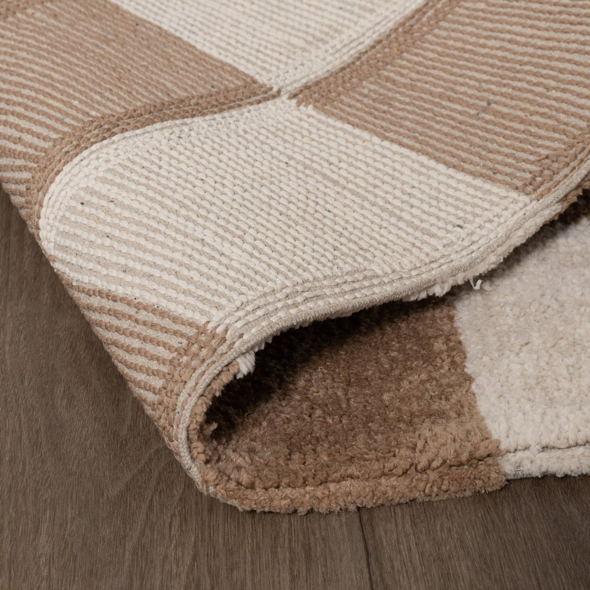 Checkerboard Rug - Blox Beige