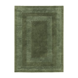 Scandinavian Rug - Lova Border Green