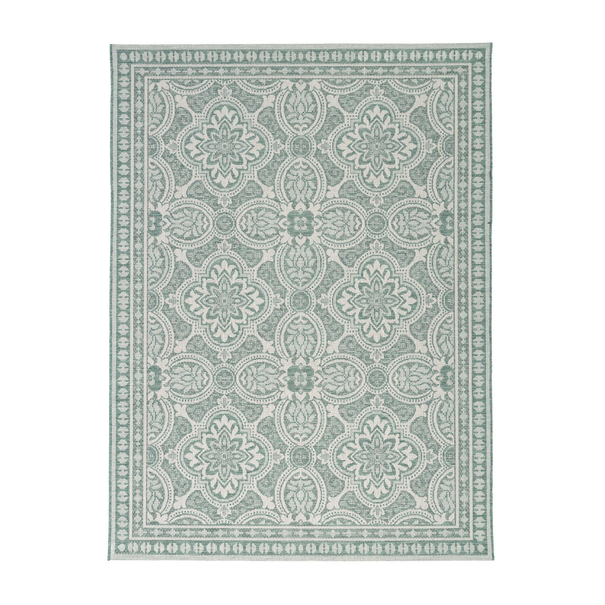 Outdoor Rug - Summer Oriental Green