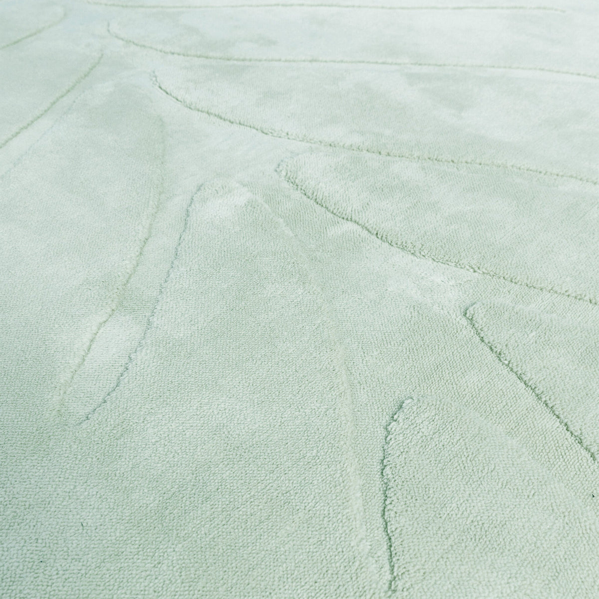 Washable children's rug - Coco Leaf Green