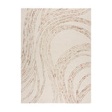 Abstract floor rug - Maceo Swirl Cream/Multi