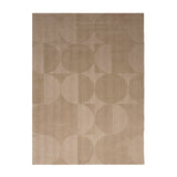 Wool Rug - Giselle Circles Beige