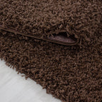High-pile floor rug - Sade Brown