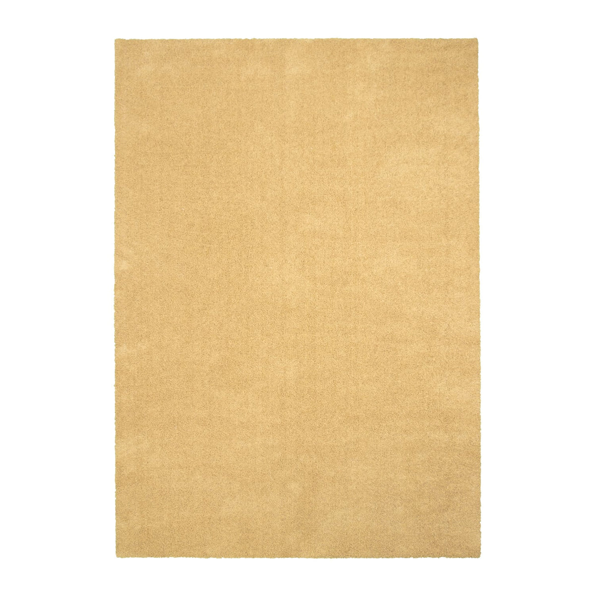 Washable Rug - Clean Ochre Yellow