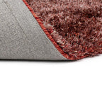 Shaggy floor rug - New Paulo Pink 307
