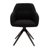 Swivel Chair - Rafi Black