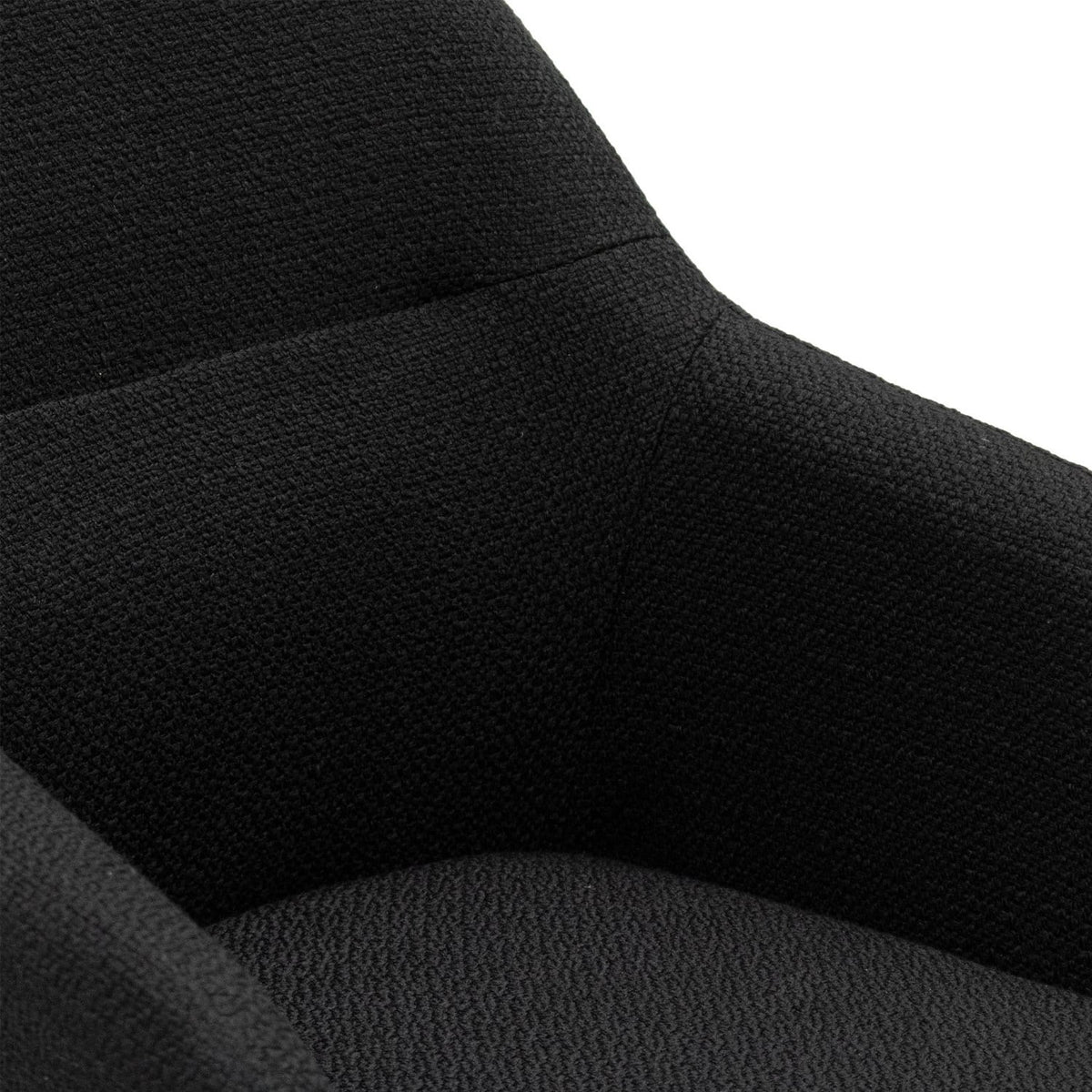Swivel Chair - Rafi Black
