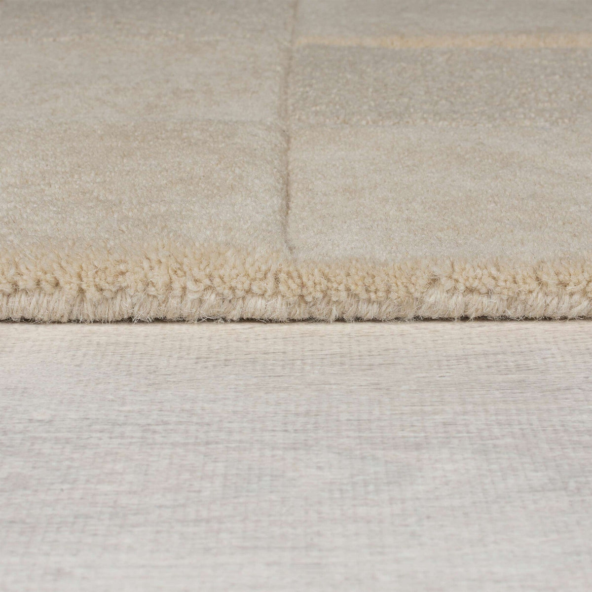 Modern floor rug - Mozo Checkerboard Beige