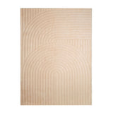 Scandinavian Rug - Charm Curves Beige