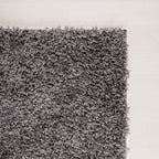 High Pile Rug - Solid Dark Grey